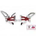 CNC Racing PRAMAC RACING LIMITED EDITION RPS EASY Adjustable Rearset for the Ducati Panigale V4 / S / Speciale / R CNC Racing PRAMAC RACING LIMITED EDITION RPS EASY Adjustable Rearset for the Ducati Panigale V4 / S / Speciale / R